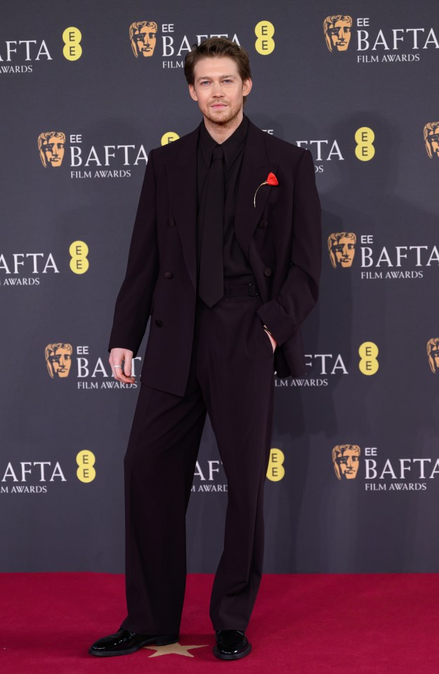 LONDON, ENGLAND - FEBRUARY 16: Joe Alwyn attends the 2025 EE BAFTA Film Awards at The Royal Festival Hall on February 16, 2025 in London, England. (Photo by Karwai Tang/WireImage)