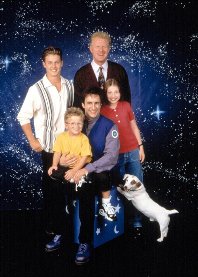 HDAG8W MEEGO, Will Estes, Jonathan Lipnicki, Bronson Pinchot, Ed Begley Jr., Michelle Trachtenberg, 1997. © Warner Bros. Television /