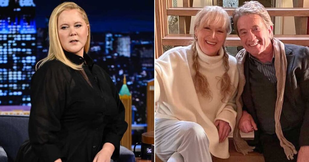 Here’s What Amy Schumer Shared About Meryl Streep & Martin Short During SNL 50th Anniversary Special