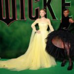 Ariana Grande and Cynthia Erivo attend the "Wicked: Part One" European Premiere at The Royal Festival Hall