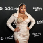 Ashanti attends No Address Los Angeles Premiere