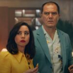 Aubrey Plaza and Michael Shannon in a Ritz cracker commercial.