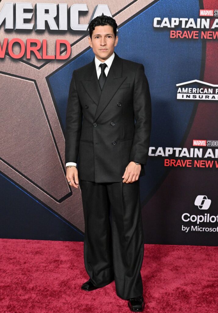 HOLLYWOOD, CALIFORNIA - FEBRUARY 11: Danny Ramirez attends the World Premiere of Marvel Studios' "Captain America: Brave New World" at TCL Chinese Theatre on February 11, 2025 in Hollywood, California. (Photo by Axelle/Bauer-Griffin/FilmMagic)