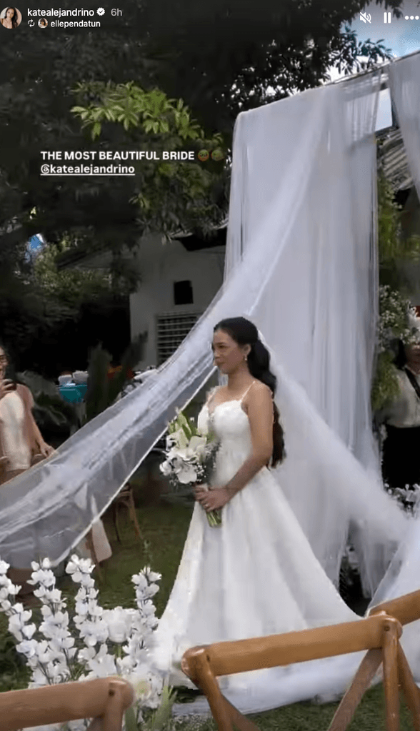 Cedrick Juan and Kate Alejandrino tie the knot