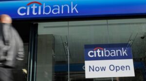 Citibank sign