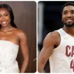 Coco Jones and Donovan Mitchell