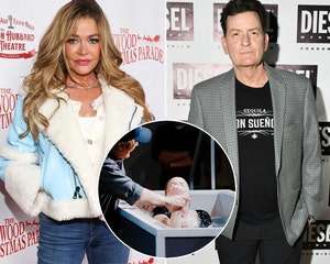 Denise Richards Jokes She and Charlie Sheen 'F--ked Up' Their Kids