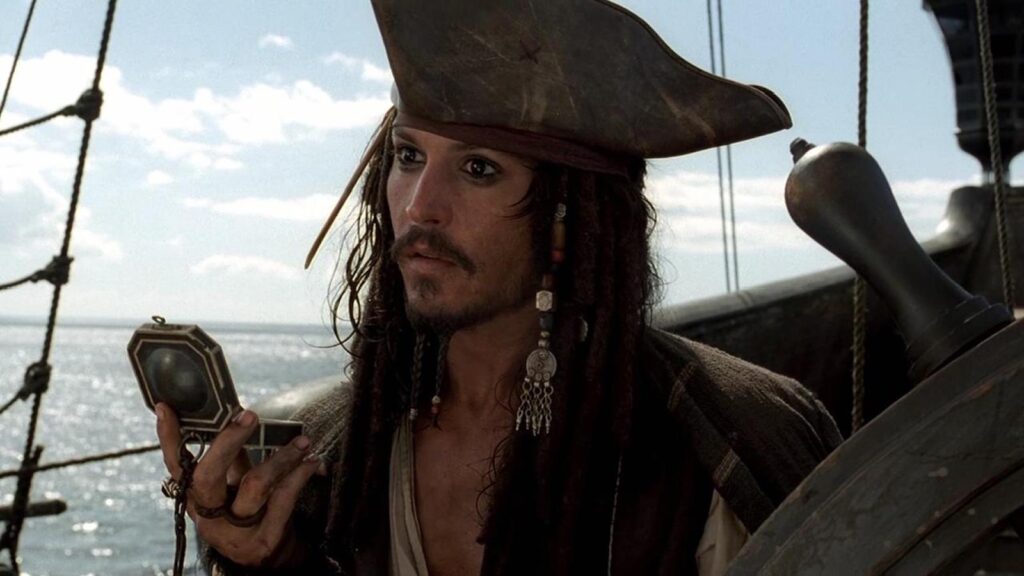 johnny depp as jack sparrow