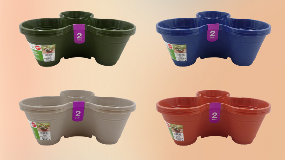 Dollar Tree Shoppers Slam Popular Stackable Planters — Best Life