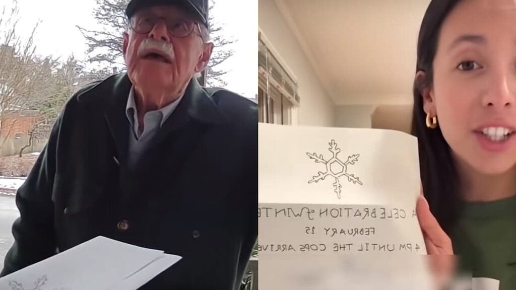 “Doug’s winter party” goes viral as 85-year-old invites neighborhood for celebration