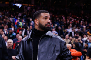 Drake Golden State Warriors v Toronto Raptors