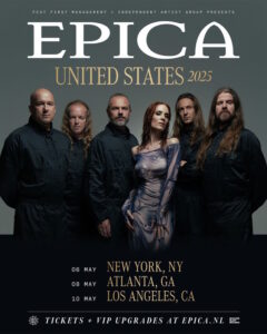 EPICA Announces Exclusive U.S. Showcases For May 2025