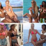 Emma Hernan And Chelsea Lazkani Hot Shots -- Besties In Bikinis!