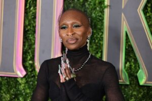 NEW YORK, NEW YORK - NOVEMBER 14: Cynthia Erivo attends the "Wicked" New York Premiere at the Museum of Modern Art on November 14, 2024 in New York City. (Photo by Theo Wargo/Getty Images)