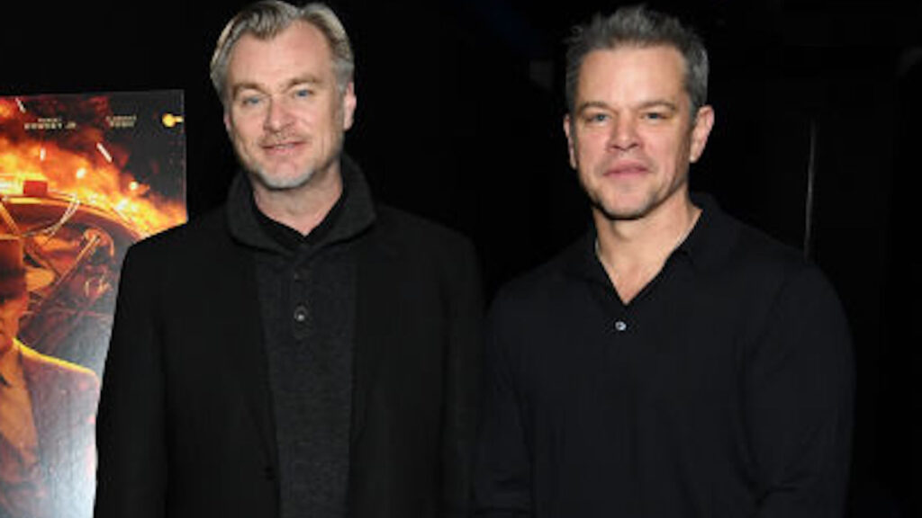 christopher nolan matt damon