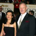 An image collage containing 1 images, Image 1 shows Gene Hackman and Betsy Arakawa at the Academy Awards