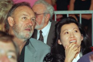 Gene Hackman and Betsy Arakawa.