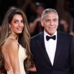 Amal and George Clooney attend the "Wolfs" red carpet during the 81st Venice International Film Festival on Sept. 1, 2024, in Venice, Italy. The pair have been married since 2014.