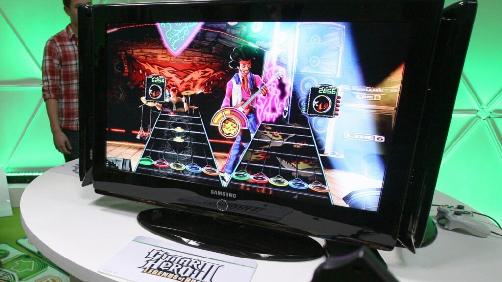 Guitar Hero 3 Legends of Rock video game screen