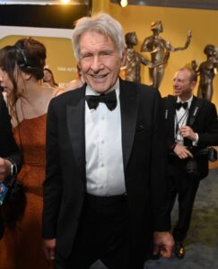 Harrison Ford at the 31st Screen Actors Guild Awards.