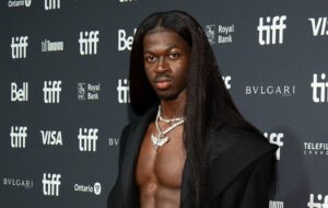 Lil Nas X at the Toronto International Film Festival premiere of *Long Live Montero*.