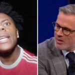 IShowSpeed calls out Jamie Carragher for roasting him on CBS Champions League show