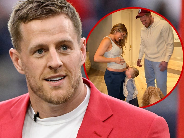 jj watt family having a baby