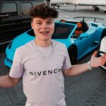 Jack Doherty with his Lamborghini.