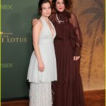 Sarah Catherine Hook, Parker Posey at the White Lotus premiere