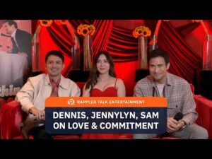 Rappler Talk Entertainment: Jennylyn Mercado, Dennis Trillo, Sam Milby on love and commitment