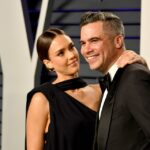 Jessica Alba and Cash Warren at the 2019 Vanity Fair Oscar Party.