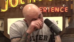 Joe Rogan sheds tears on JRE podcast recounting how he had to be evacuated