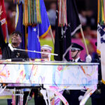 Jon Batiste Performs National Anthem at Super Bowl