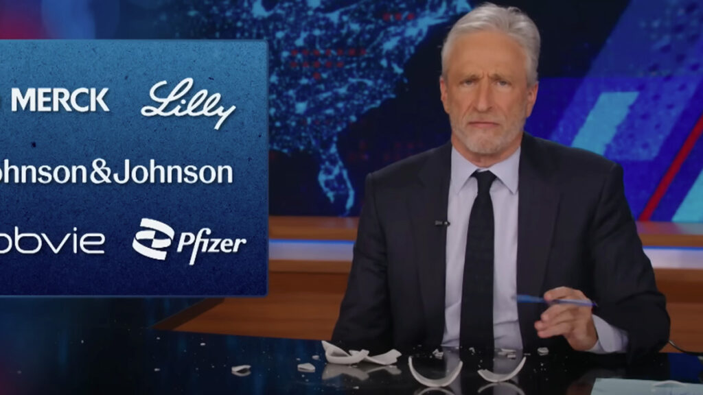 Jon Stewart Breaks Mug, Bleeds During The Daily Show Rant