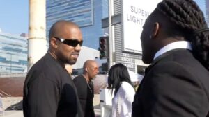 Kai Cenat & Kanye West finally cross paths at 2025 Grammy Awards