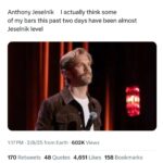 Kanye West Implies That Anthony Jeselnik Is Greater Than God