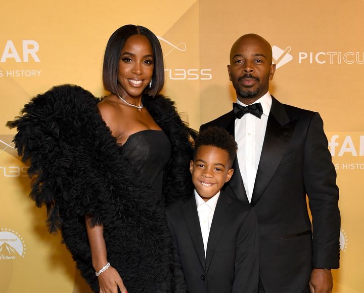 Kelly Rowland, Titan Witherspoon, and Tim Witherspoon.