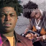 Kodak Black eating chicken