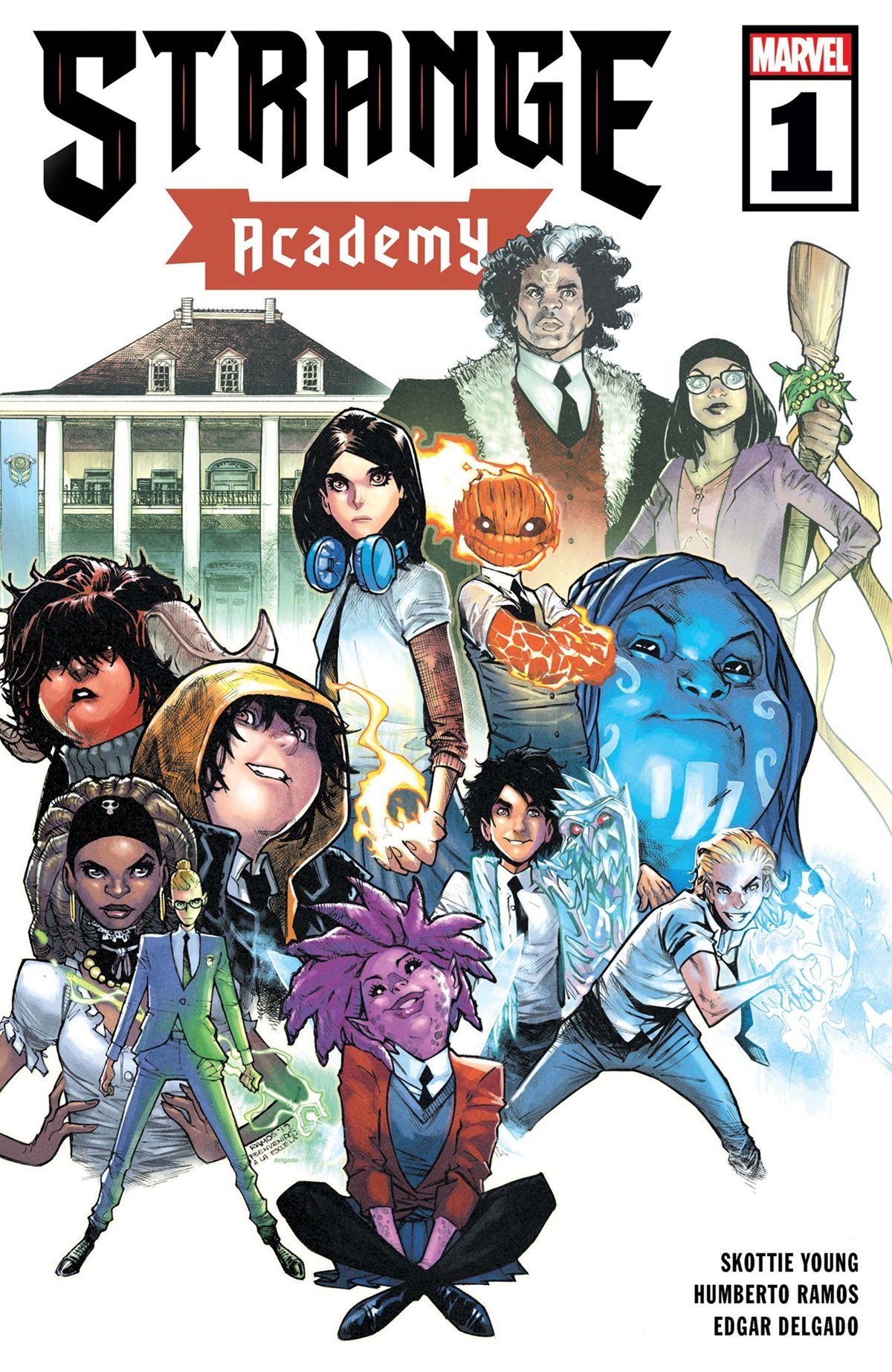 The cover of Strange Academy issue #1.