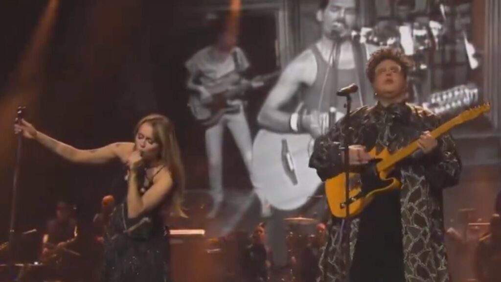 Miley Cyrus and Brittany Howard Pay Tribute to Queen at SNL50