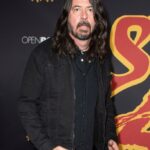 Dave Grohl at the Studio 666 premiere.