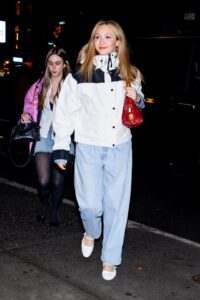 Iris Apatow and Coco Arquette at a North Face event.