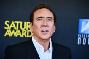 Cage received a Saturn Award on Sunday for the 2023 satirical drama "Dream Scenario."