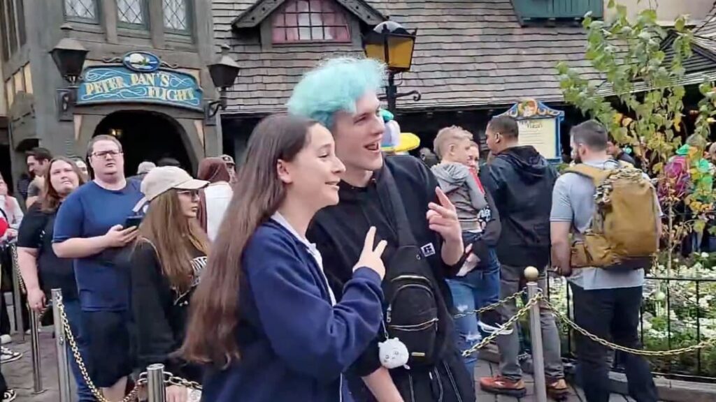 Ninja lookalike spotted at Disneyland and fans go wild thinking it’s actually him