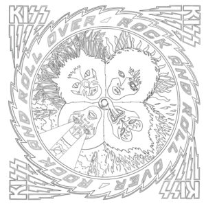 Official KISS Coloring Book Now Available