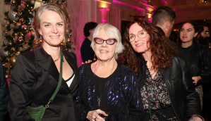 L-R Producer Lisa Remington, consulting editor Kate Amend, director-producer Molly O'Brien