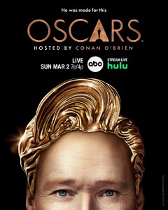 Oscars Host Conan O'Brien Featured In New Teaser Art