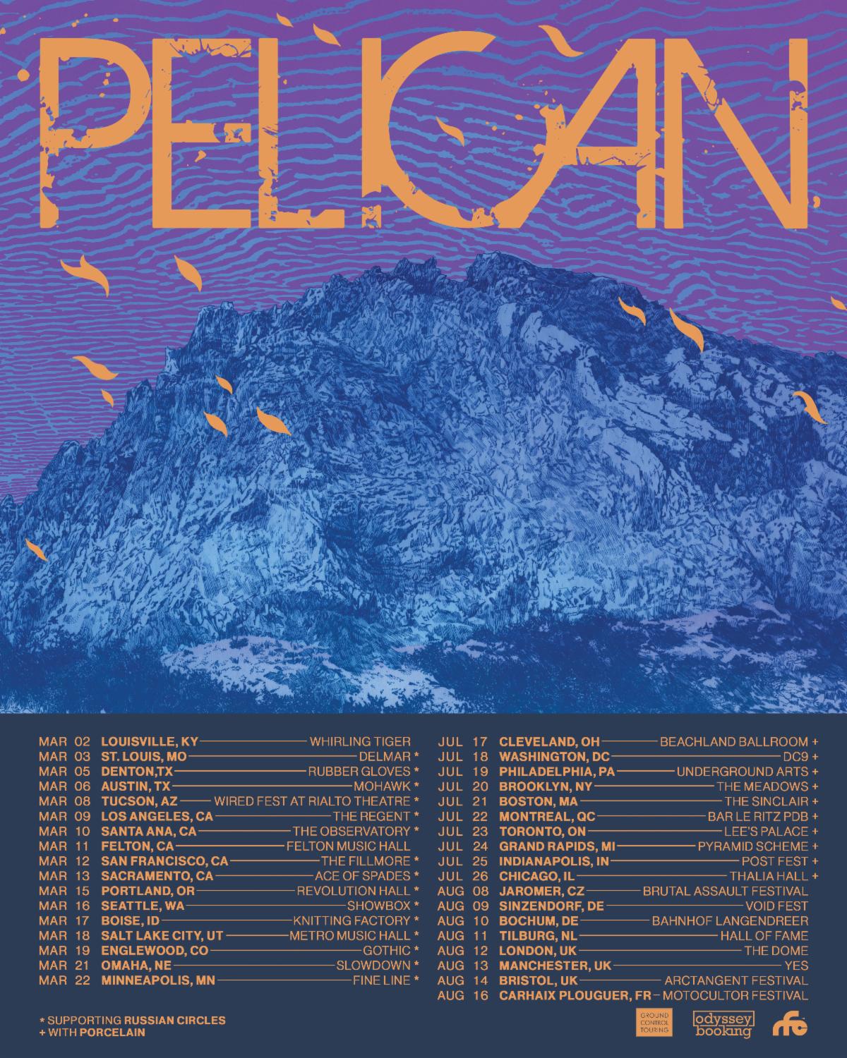 Pelican Tour Dates