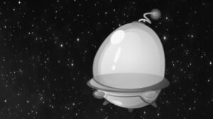 egg-shaped ufo