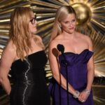 Actors Kate Winslet and Reese Witherspoon presented an award together at the 2016 Oscars.